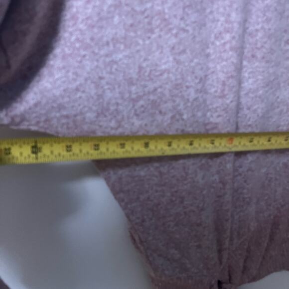 ANTHROPOLOGIE SATURDAY SUNDAY PAYTON‎ BRUSHED FLEECE KNOT SIDE SWEATER SIZE L - Picture 7 of 11